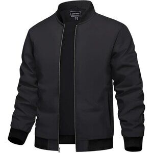 TACVASEN Men's Lightweight Jacket Spring Bomber Fall Windbreaker Casual Stylish